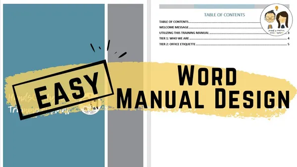 How to Write a Manual